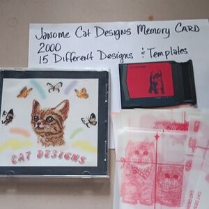 Janome Cat Designs